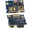 Kam Kin DC Power Jack Board with USB Port for Ideapad G480 G485 G580 LG4858 55.4SG03.001G G580 G585 G575 Y470 G560 N586 N586-7540 N586-754084U, DC-in