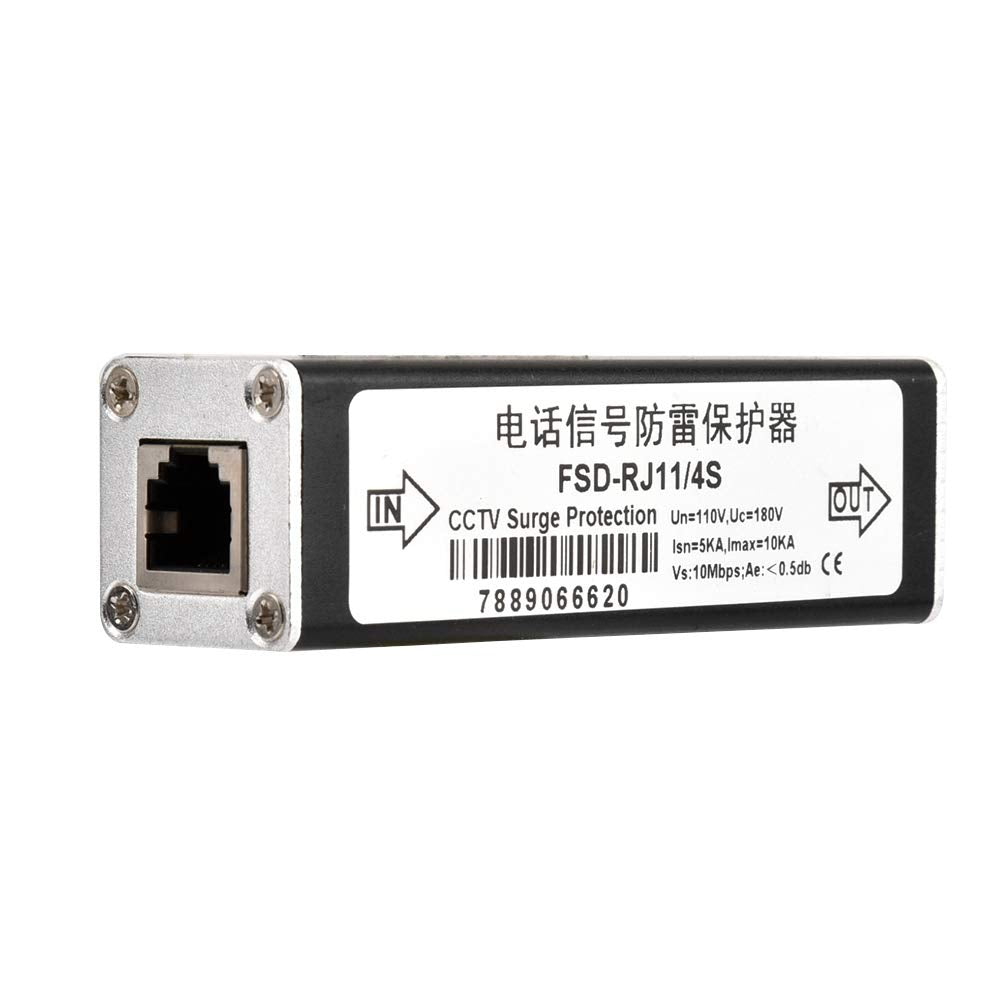 Interface Protector Arrester, Easy to Install, Suitable Forsurge Protector Arrester of Telecom Data Communication Lines and Telephones (110V)