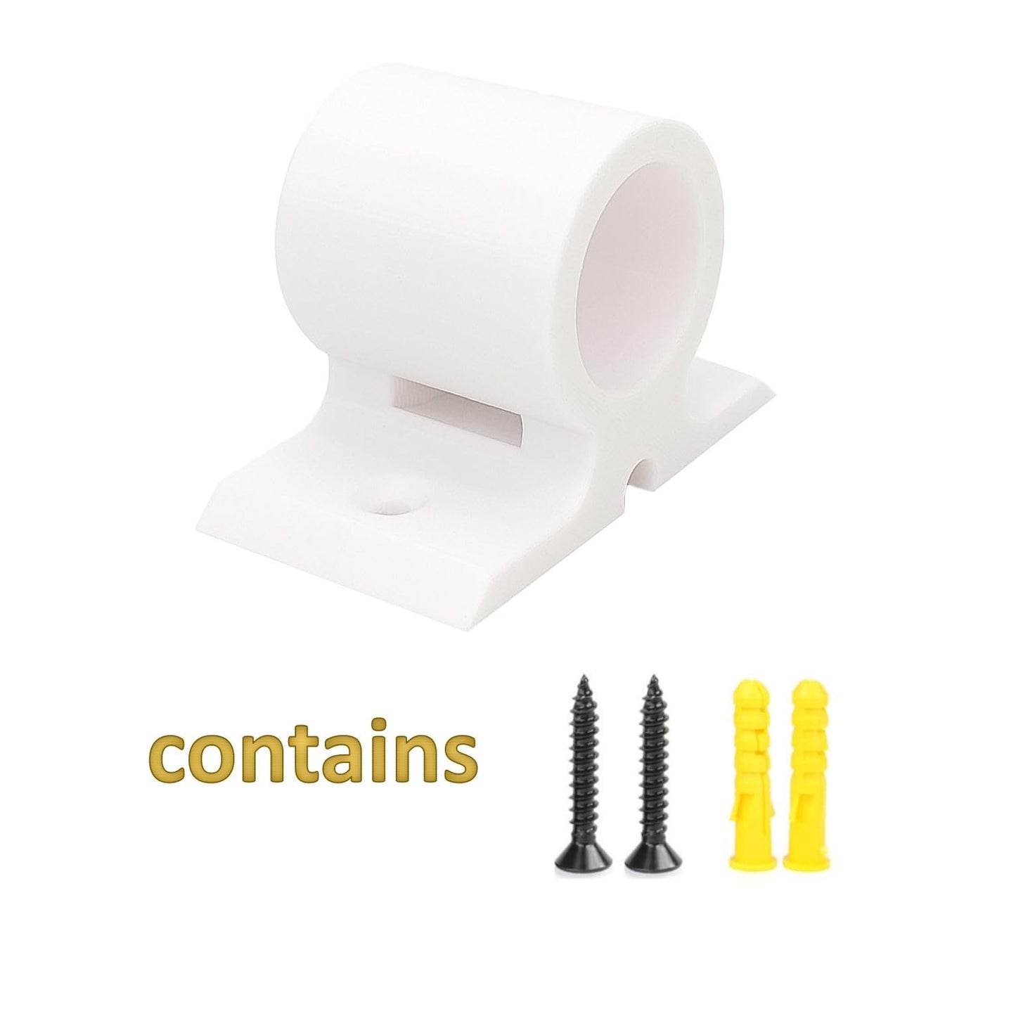 XINGBIRDS Wall Mount for Ubiquiti UAP-AC-M UniFi AC Mesh, White Wall Mount for Ubiquiti NanoStation LocoM2 LocoM5
