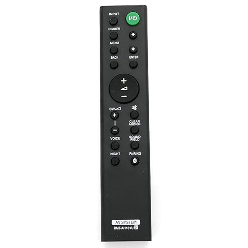PERFASCIN RMT-AH101U Replace Infrared Remote Control Fit for Sony Sound Bar HT-CT380 HT-CT381 HT-CT780 HTCT380 HTCT780 HTCT381