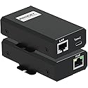 PROCET Gigabit PoE to USB C Splitter 25W Type C with RJ45 Ethernet Connectivity Adapter for eero 6/7, Wireless AP, Tablet, iPad, Google TV, KVM