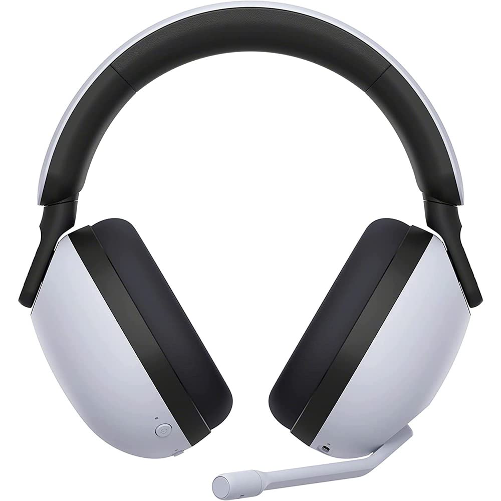 Sony WHG900N/W INZONE H9 Wireless Noise Cancelling Gaming Headset, White Bundle with 2 YR CPS Enhanced Protection Pack and Tech Smart USA Audio…