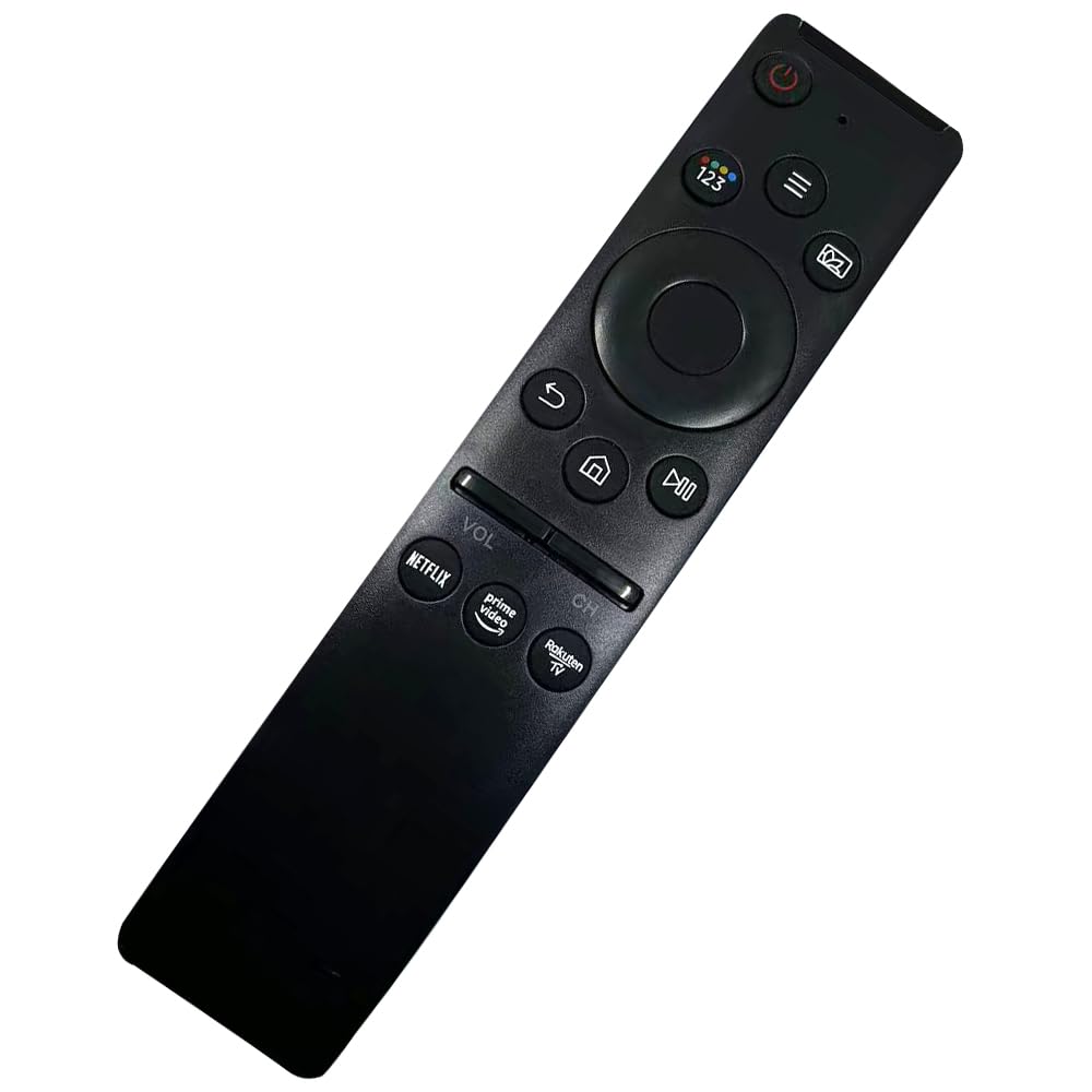 QRL Replacement Remote Control for Samsung Smart-TV 4K Curved TV UHD QLED TVs, with Netflix, Prime Video,rakuten Buttons