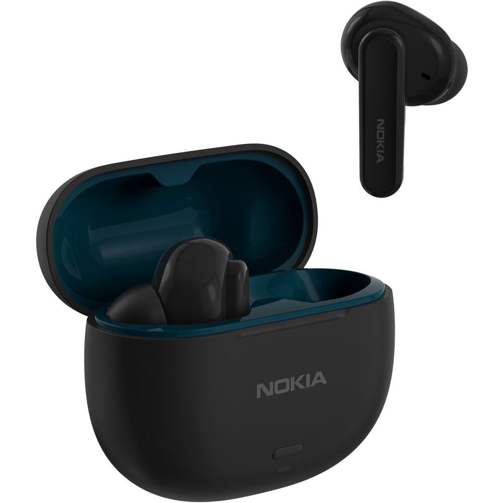 Nokia Go Earbuds2 Pro in Ear Wireless Bluetooth Earbuds with Charging Base, Environmental Noise Cancellation, Google Fast Pair, Low Latency Modes…