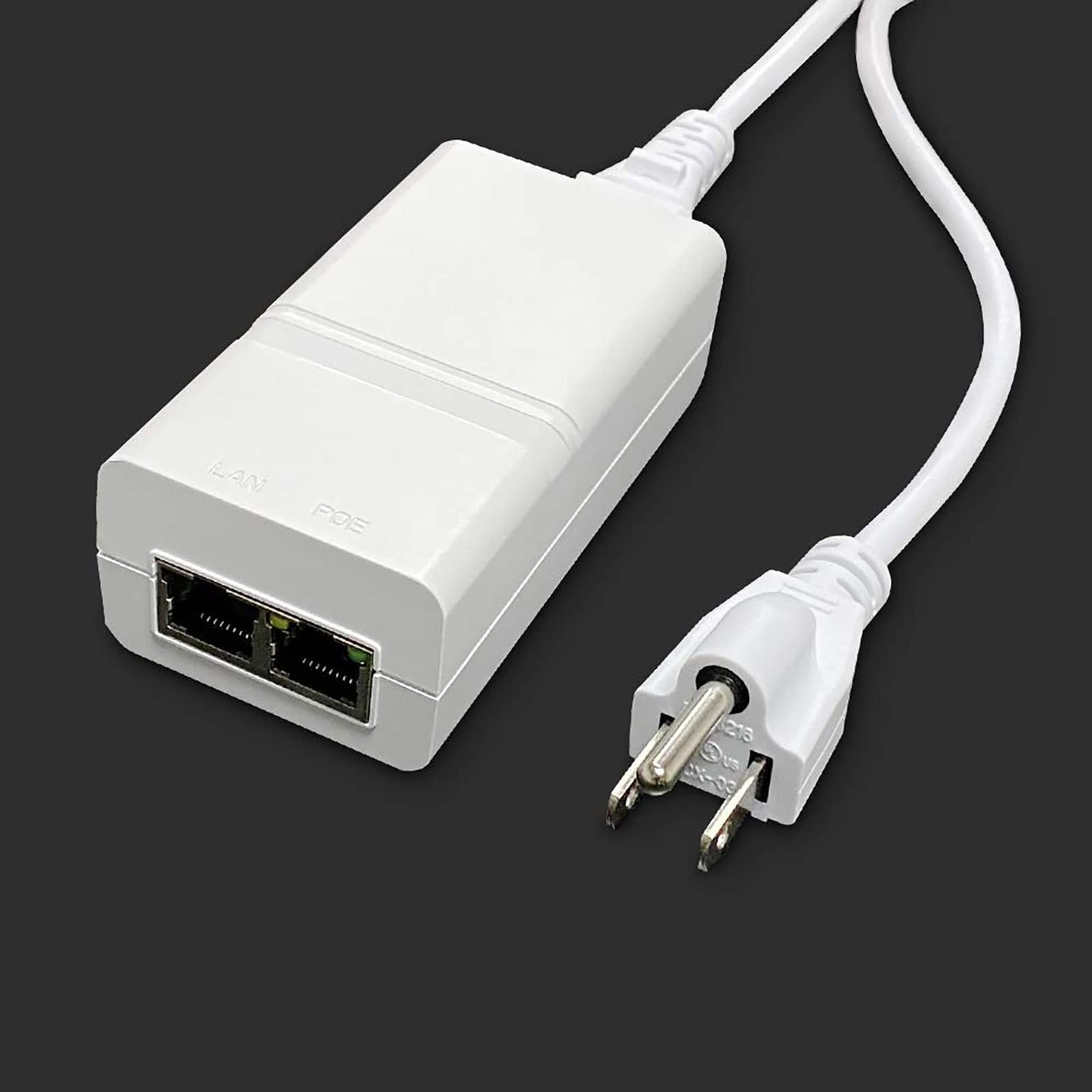 Gigabit PoE Injector 48V 15W, Single Port PoE Power Injector for IP Camera, Wireless Access Point, IP Phones, EN15GF