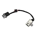 GinTai DC Power Input Jack w/Cable Harness Replacement for Dell XPS 13 9343 9350 9360 P54G P54G001 P54G002 P/N: 0P7G3 CN-00P7G3