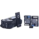 DSTE Pro IR Remote Control DMW-BGG9 DMW-BGG9GK Vertical Battery Grip + 2X DMW-BLF19 Compatible with Panasonic Lumix G9 Digital Camera