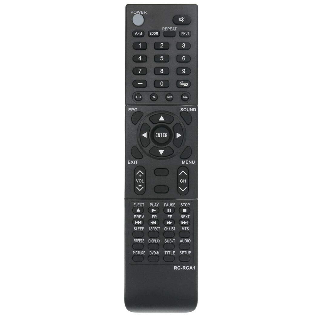 New RC-RCA1 Replace Remote Control for RCA TV LED50B45RQ RE20QP80 LED30B30RQ 40LA45RQ