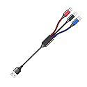 Muti-purpose Short PowerBank Accessory USB C & Micro Charger Cable Cord for iWalk, Spigen PocketBoost, INIU, RAVPower, BONAI, Anker, Miady, RAVPower
