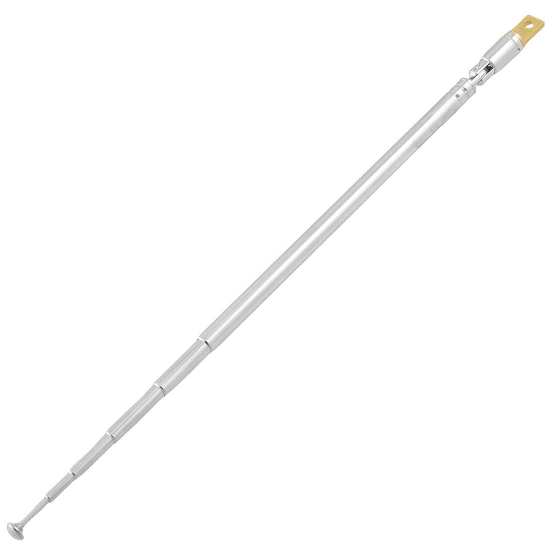 uxcell FM Radio Telescopic Antenna, Replacement Telescopic Antenna Aerial 15cm to 65cm 6 Sections for Radio, TV, Car, Portable AM Radios, Home Stereo
