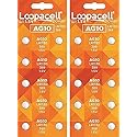 LOOPACELL AG10 LR1130 389 Alkaline Watch Batteries X 20