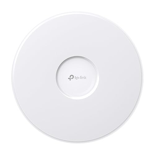 TP-Link Omada WiFi 7 Wireless Access Point - BE11000 Tri-Band, 2.5G Port, PoE+ or DC Powered, DC Adapter Included, 5yr Warranty, Captive Portal, Mesh