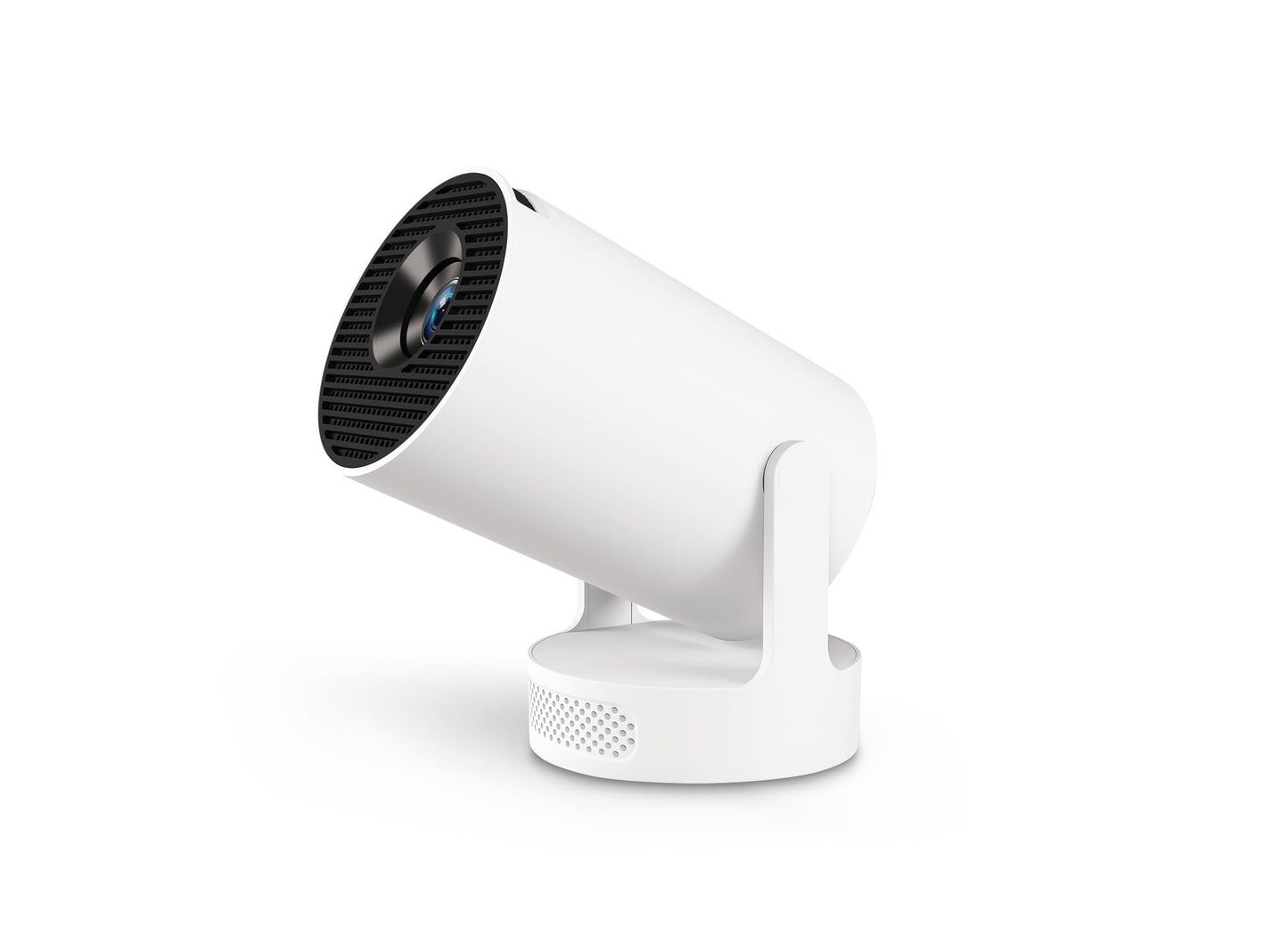 Portable Mini Projector with Ultra Short Throw, WiFi 6 & Bluetooth 5.4, 4K Support, Android 11 Smart Proyector with Built-in 4000+ Apps, Remote