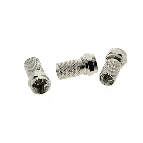 IDEAL 84-018 F-Type Coaxial Connector, Twist On, RG-59 Cable