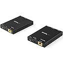 StarTech.com HDMI Over CAT6 Extender Kit - 4K 60Hz - HDMI Balun Kit - Signal up to 165 ft / 50m - HDR - 4:4:4-7.1 Audio Support (ST121HD20V), Black