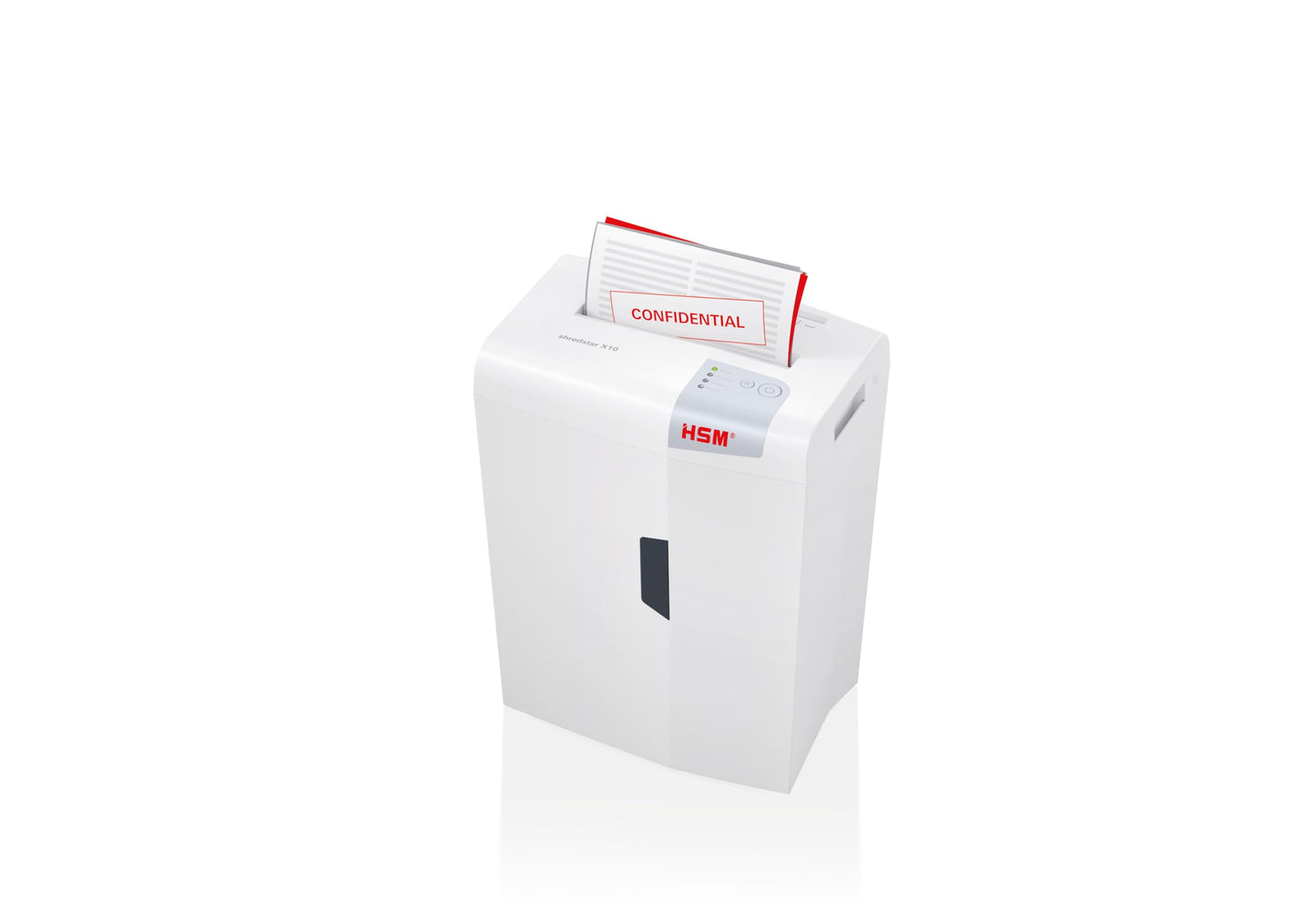HSM of America Shredstar X10 Cross-Cut Shredder, 10 Manual Sheet Capacity