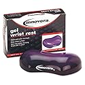 Innovera Gel Mouse Wrist Rest, Purple