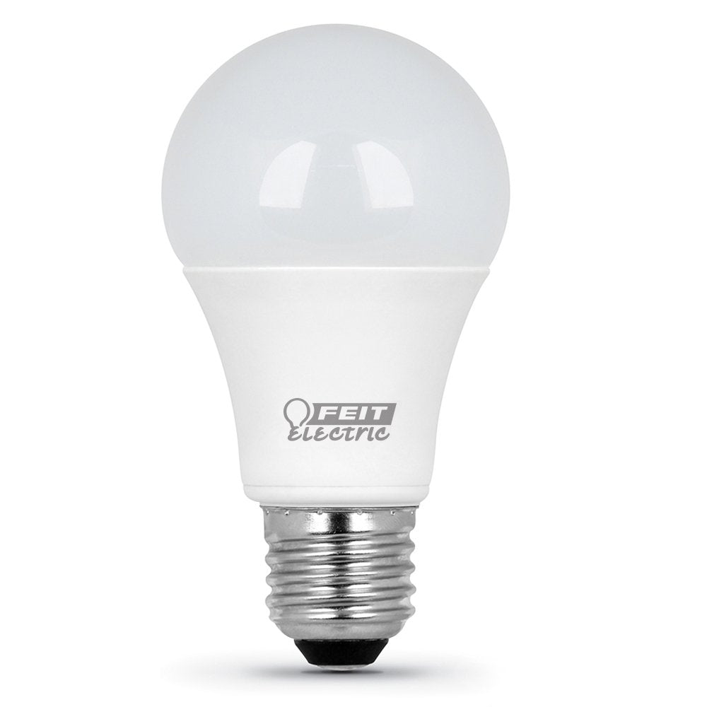 Feit Electric LED A19 Medium Base Light Bulb - 40W Equivalent - 10 Year Life - 450 Lumen - 2700K Soft White - Non-Dimmable | 2-Pack