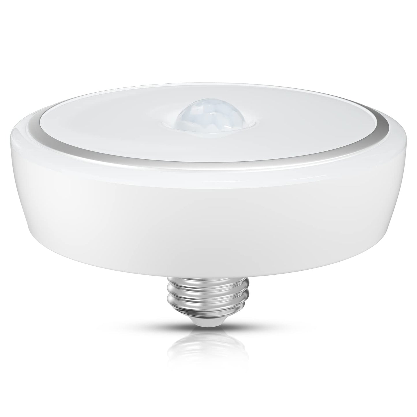 Bonlux Motion Sensor LED Ceiling Light Bulbs E26 Medium Base, 15W PIR UFO Motion Activated Night Light 150W Equivalent Auto On/Off for Hallway Stairs