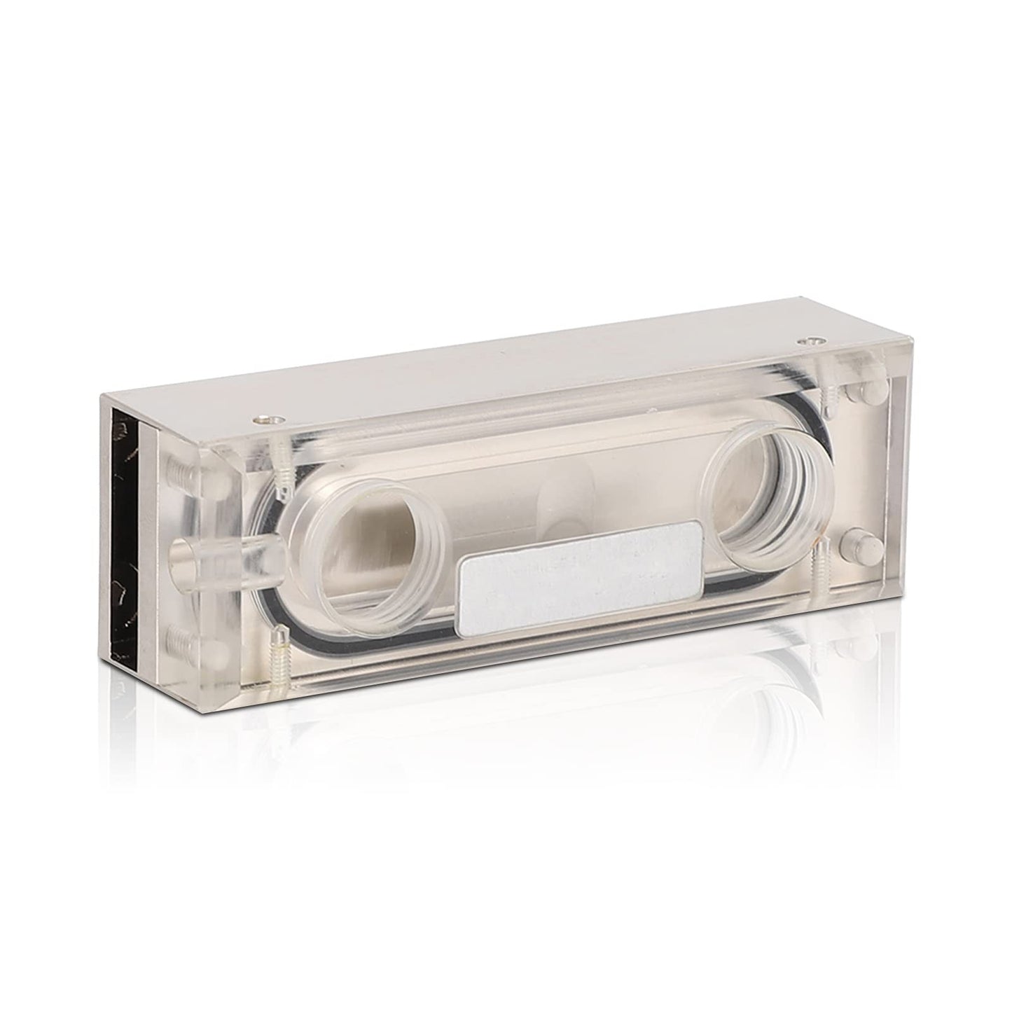 M2 Solid State Drive Water Block 2280, Copper Cold Plate Heat Sink with Ring for PC Water Cooling System