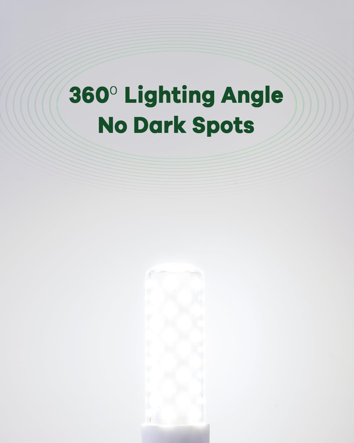 Makergroup GU24 LED Light Bulb Daylight Bright White 5000K-6000K High Brightness for Bathroom Ceiling Fan 13W 18W 23W T2 Spiral CFL Light Replacement