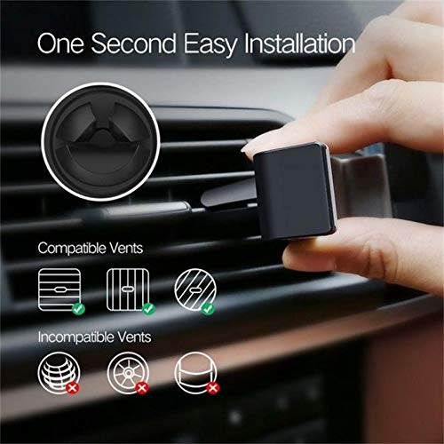 2-in-1 Car Mount Windshield Dash AC Air Vent Phone Holder Rotating Dock Gooseneck for Verizon Motorola Moto Z Droid - Verizon Motorola Moto Z Force