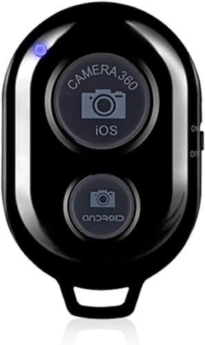 Bluetooth Photo Clicker Remote Shutter Release 5cm Long Lasting Android iOS Remote Camera Control - Selfie Stick Button Smartphone Monopod Compatible