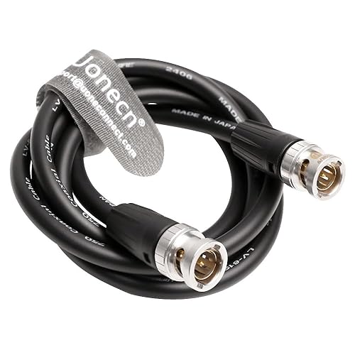Uonecn 12G HD SDI Video Coaxial Cable BNC Male to Male for 4K Video Camera 39''