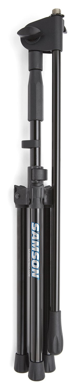 Samson MK10 Plus - Lightweight Microphone Boom Stand with Mic Clip and Cable