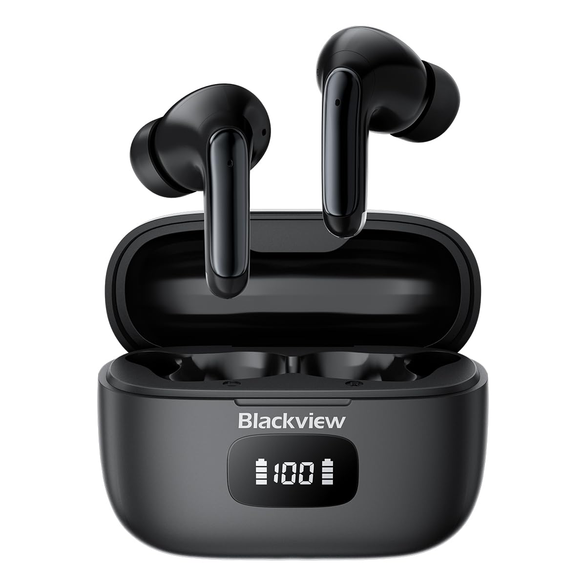 Blackview Wireless Earbuds, 2025 Bluetooth 5.3 Headphones, 56Hrs Hi-Fi Stereo Deep Bass Earphones with 4 ENC Noise Cancelling Mics, IPX7 Waterproof…