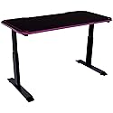Cooler Master GD120 V1 PC Gaming Desk, Full Surface Water-Repellent Mousepad, 220lbs Weight Support, 3 Height Levels, Cable Management Tray, 47.2D x