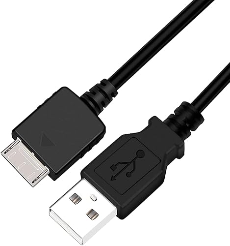 WMC-NW20MU USB Charger Cable Replacement Charging Sync Data Cable Supply Power Cord Compatible with Sony Walkman MP3 MP4 Player NWZ-A726 A728 A729