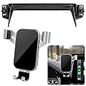 LUNQIN Car Phone Holder for Kia Seltos 2021 2022 2023 Auto Interior Accessories Best Cell Phones Mount Cellphone Mobile Cradle Charging Navigation