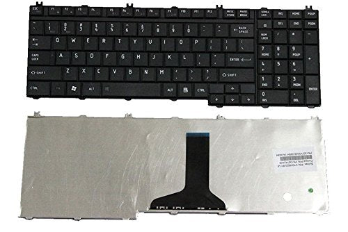ndliulei Black Laptop Keyboard Replacement for Toshiba Satellite Pro S500