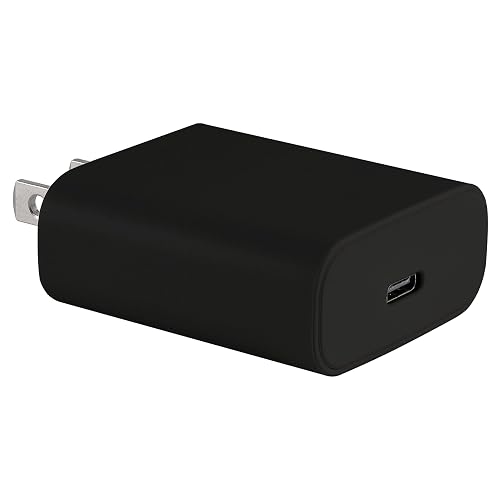 Cordinate 1 USB-C Port Wall Charger, 20W, Power Delivery, Fast Charge, Compact, Great for Travel, Compatible with Apple, Samsung, LG, Google