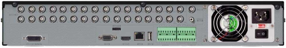 Titanium ED8432H5-D 32-Channel 5MP TVI/AHD/CVI Lite High Definition Digital Video Recorder without Hard Drive, Embedded Linux Operating System, H.265
