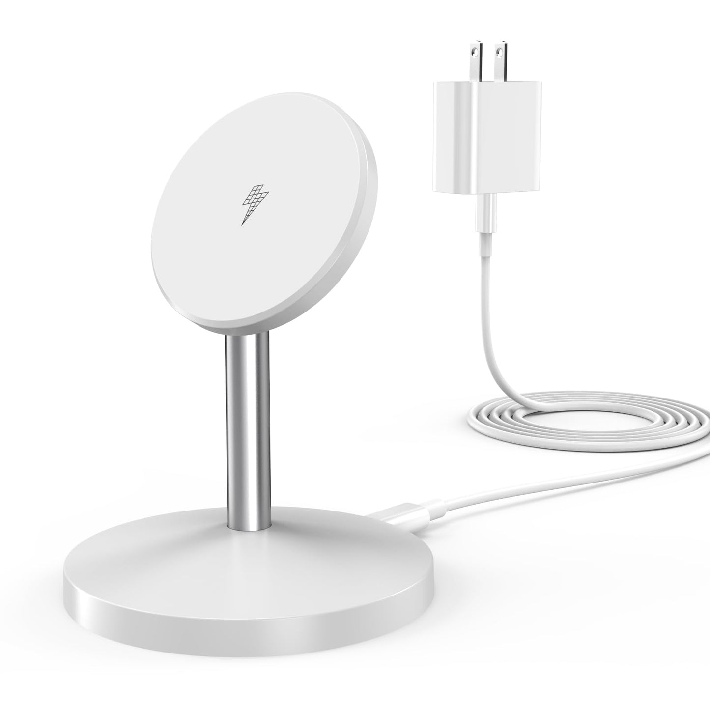 Magnetic Wireless Mag Safe Charger iPhone Stand,Magnet Wireless iPhone Charger Stand 6FT Fast Mag-Safe Charging Station Pad for Apple iPhone 16 Pro