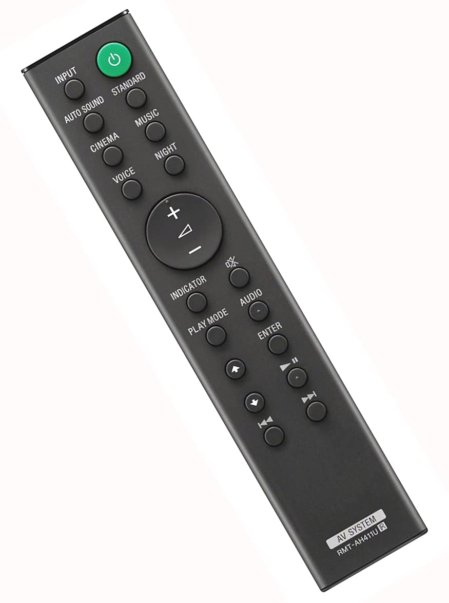RMT-AH411U Remote Control Replacement for Sony Sound Bar (Sony AV System)