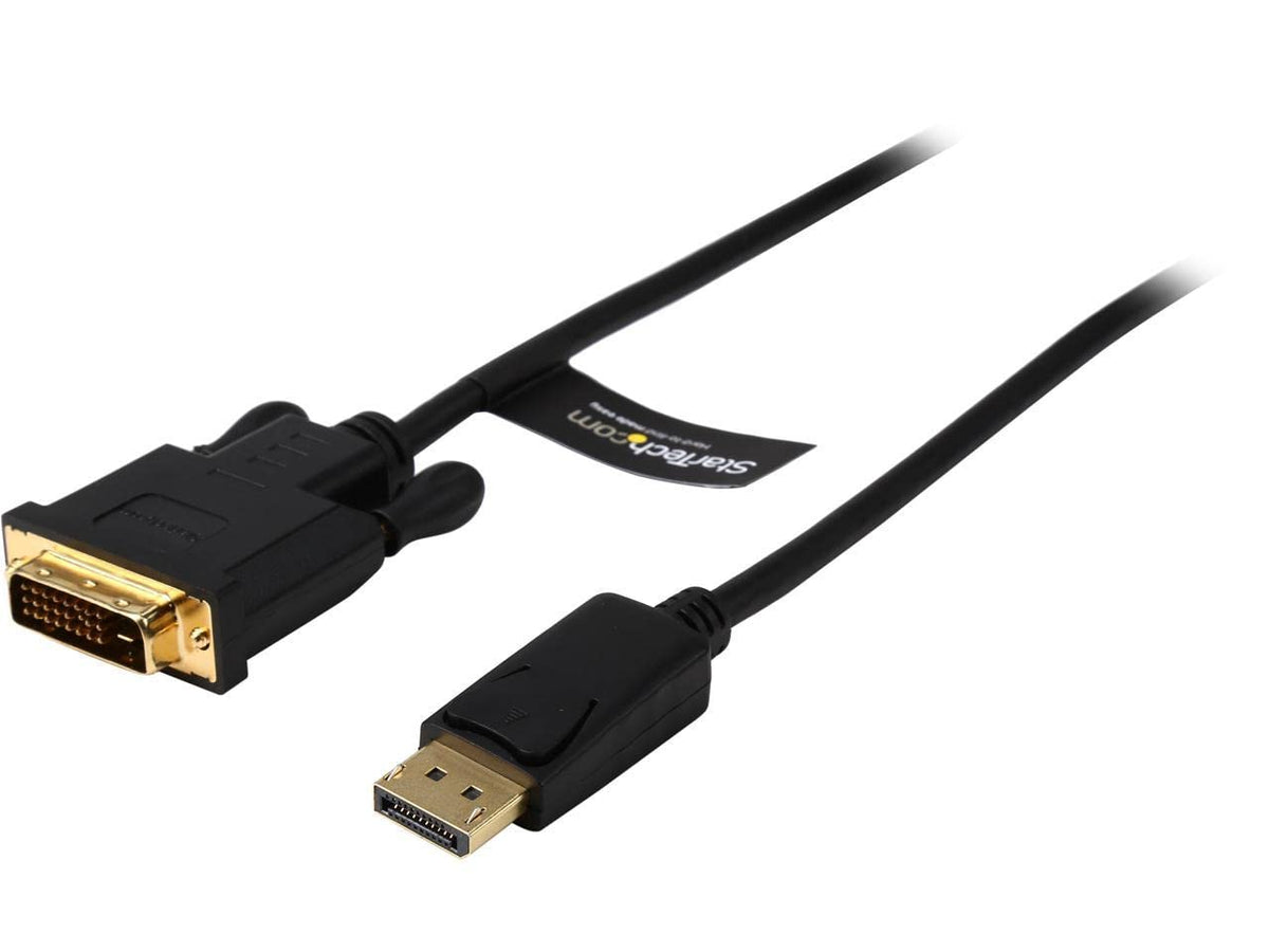 StarTech 3ft Passive DisplayPort to DVI-D Cable, 1920x1200 (DP2DVI2MM3)