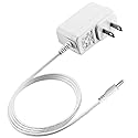 6V Power Charger Cord for HelloBaby HB32 HB28 H24 HB32RX RJ-AS060600U003, DXR-5 Breg D0660 Baby Monitor Charger, GPX PC308B PC332B PC108B PC800…