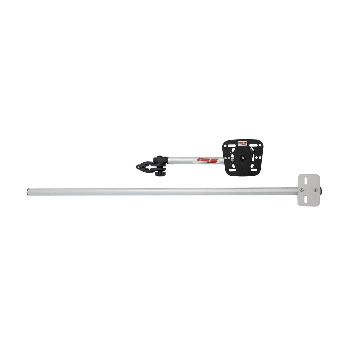 Extreme Max 3006.8649 Portable Rod Holder Mount Adjustable Fish Finder Bracket with Transducer Mount