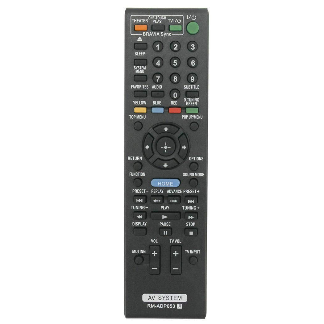 New RM-ADP053 Replace Remote Control for Sony Blu-ray Disc Player BDV-E370 BDV-E470 BDV-E570