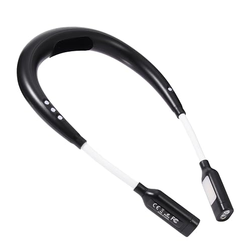 Bsdgeclogy Book Light, 3-Color & 9-Brightness Reading Light, Bendable Neck Light, 60-hr Lasting Rechargeable Lamp, Perfect Book Light for Reading in