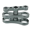 NovelGoal Ball Clamp Mount Butterfly Clip Clamp 1 Inch Ball Joint Arm Mount Compatible with GoPro Hero 13 All Series Action Camera Underwater Diving