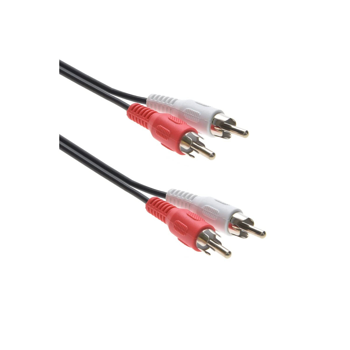 25 Feet 2 RCA Male to Male Audio Cable (2 White/2 Red Connectors), CNE467059
