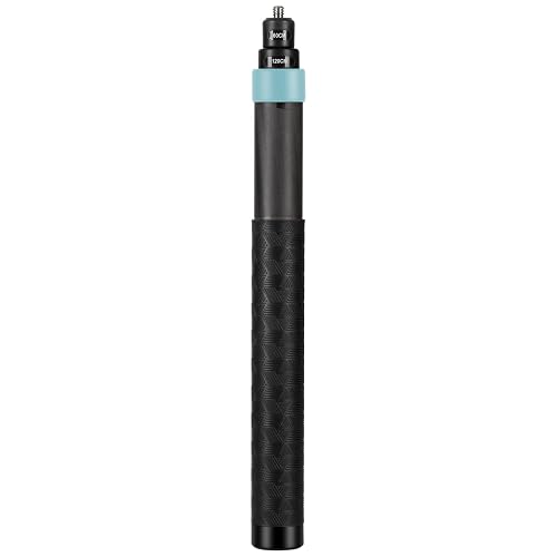 Kezhi 26cm to 1.2m Selfie Stick Carbon Fiber Selfie Stick for insta360 x5 x4 Insta 360 x5 x4 x3 x2 x one r RS for DJI OSMO 360 Camera Accessories