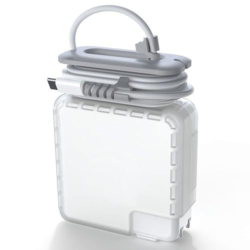 TATOFY Case Compatible with Apple MacBook 60w, 61w, 67w Charger, Travel Cord Organizer MacBook Accessories (for Apple 60W, 61W MagSafe Adapter, 67W