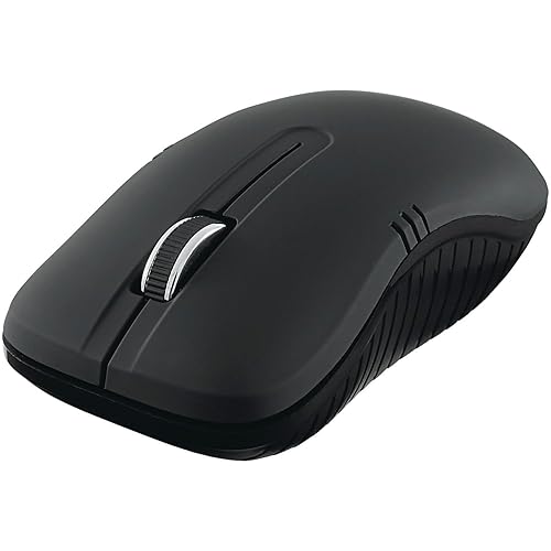 Verbatim Wireless Notebook Optical Mouse, Commuter Series - Matte Black
