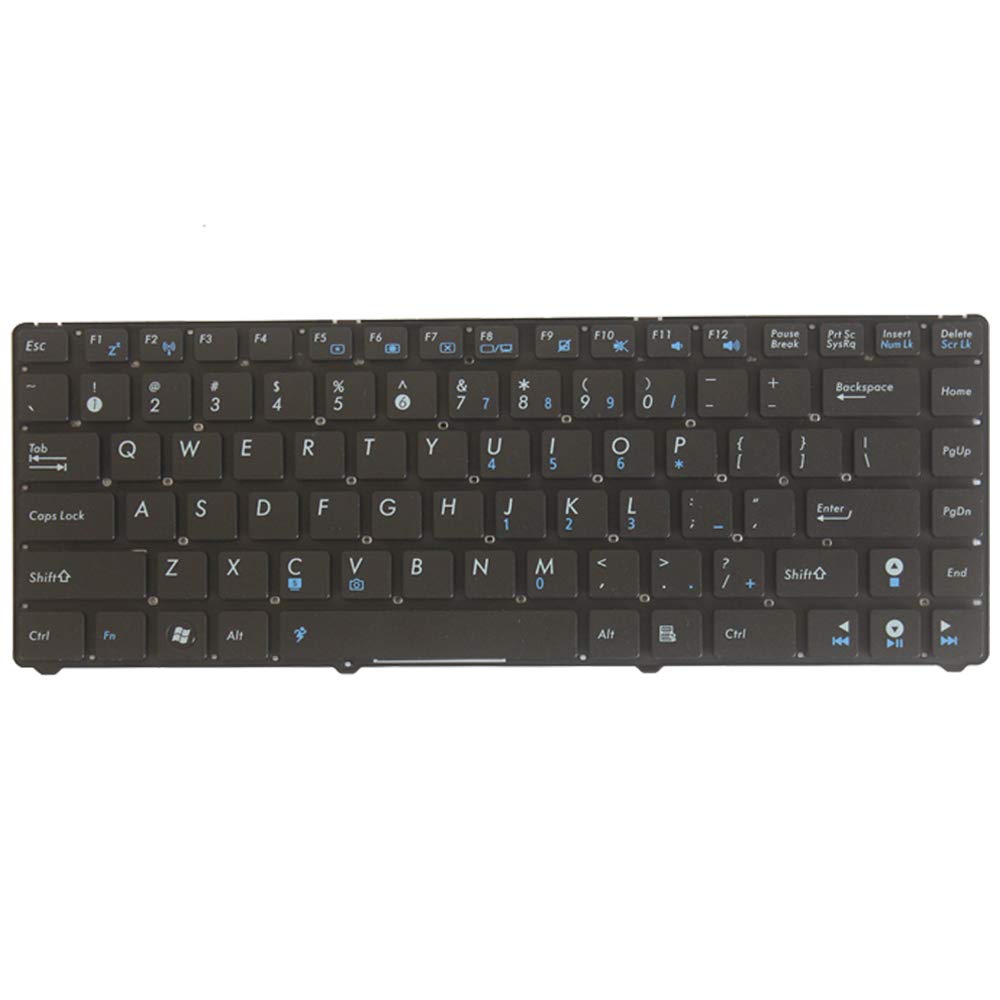 Laptop Replacement Keyboard Fit Asus Eee PC 1225B 1225C 1215N 1215P 1215T US Lyaout