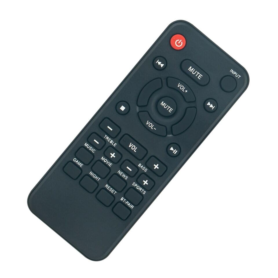 Replace Remote Control Compatible with Nakamichi Pro 2016 Tower Speakers Home Theater System